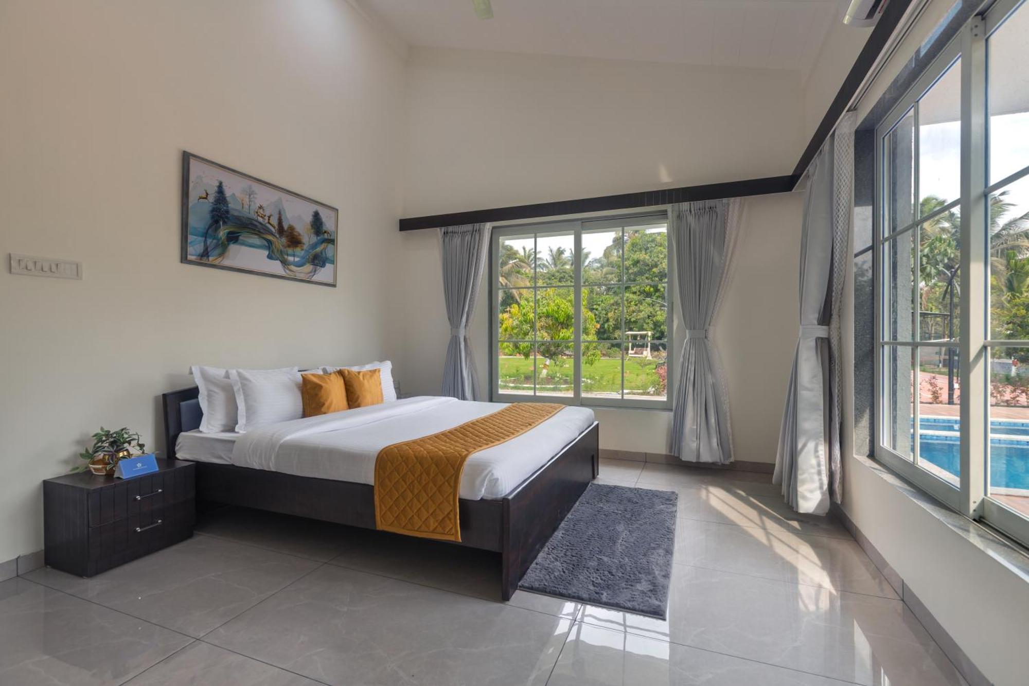 Saffronstays Serene Retreat, Alibaug Alībāg Dış mekan fotoğraf