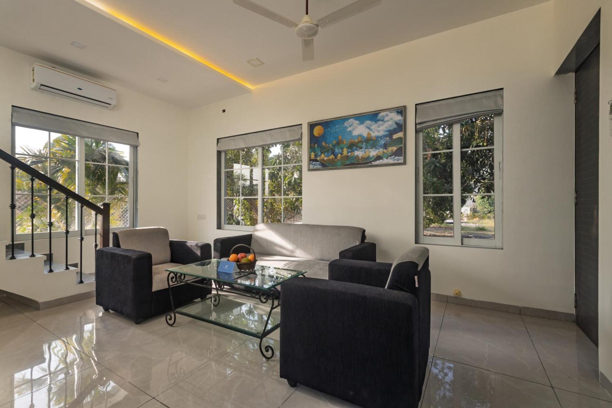 Saffronstays Serene Retreat, Alibaug Alībāg Dış mekan fotoğraf