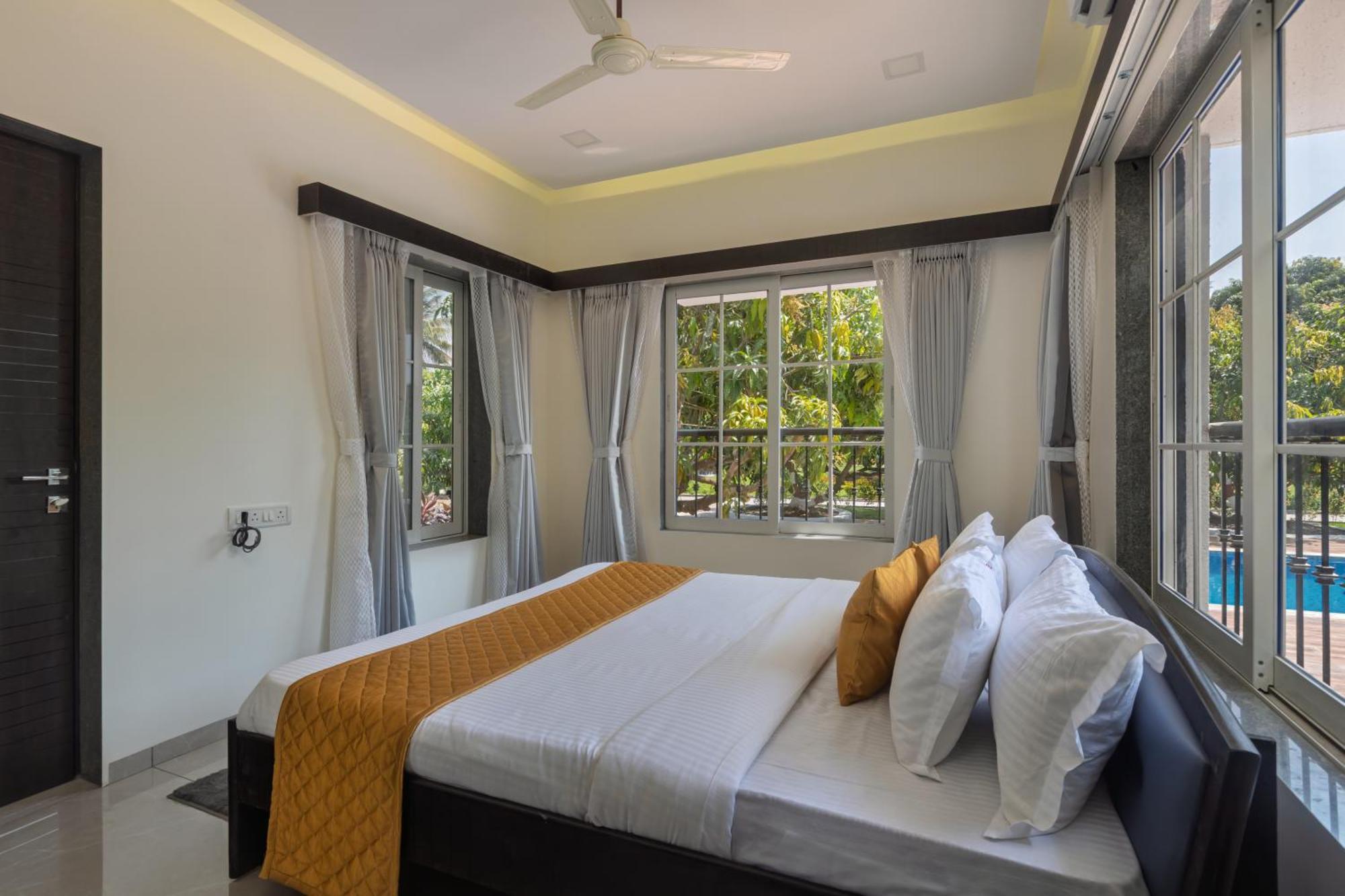 Saffronstays Serene Retreat, Alibaug Alībāg Dış mekan fotoğraf