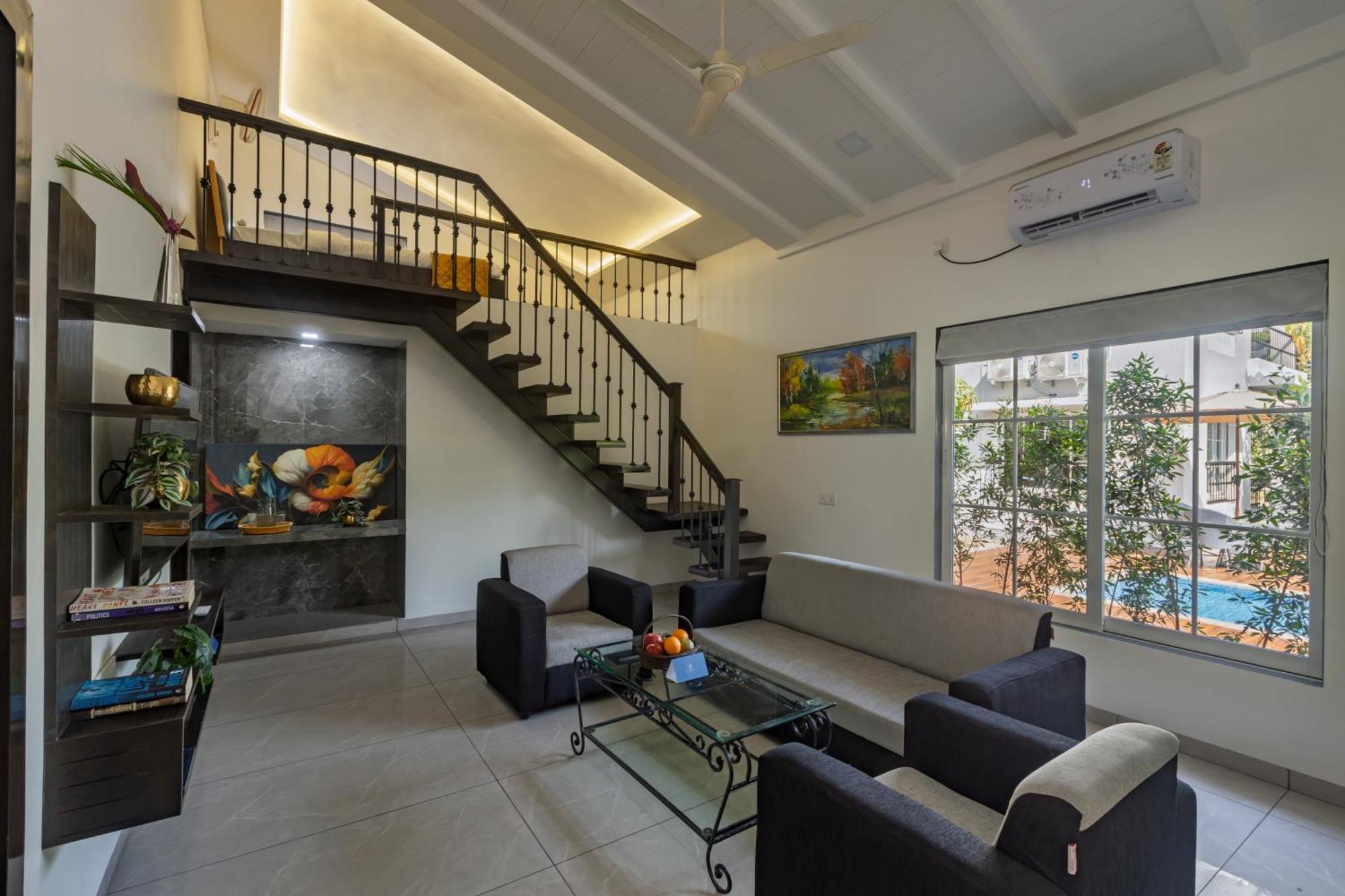 Saffronstays Serene Retreat, Alibaug Alībāg Dış mekan fotoğraf