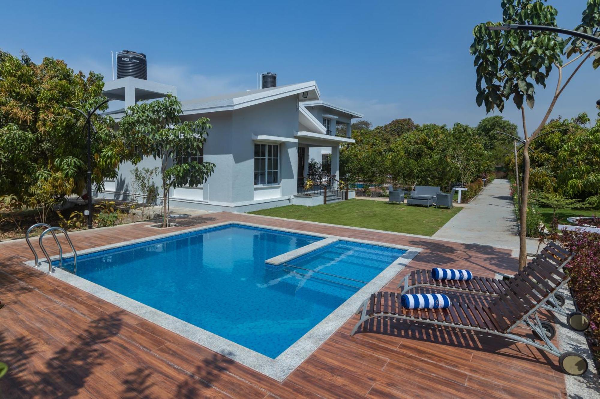 Saffronstays Serene Retreat, Alibaug Alībāg Dış mekan fotoğraf